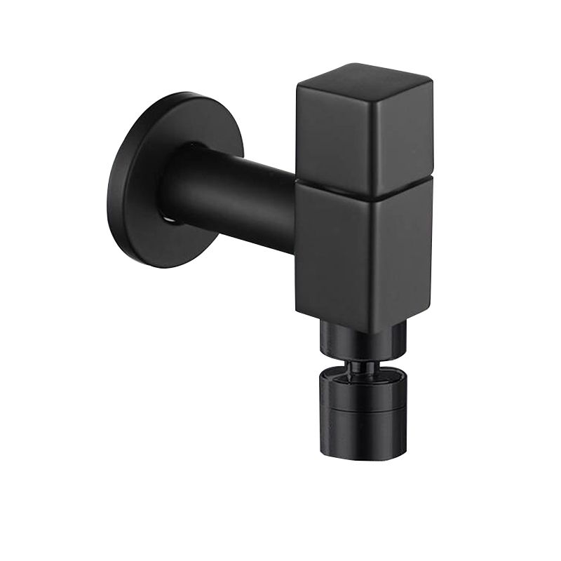 Industrie Veggmontert Baderomskran Håndtak Solid Messing Tilkobling