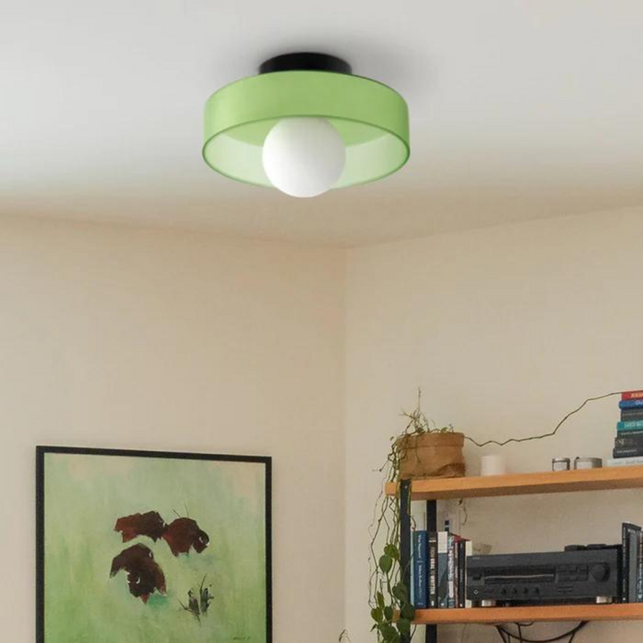Rund Taklampe med Stilren Funksjonalitet - LumiSphere | Skanto