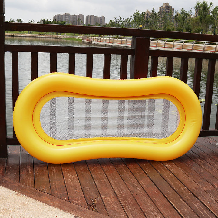 Kvinnemers Inflatable Relax Lounger med Grip Håndtak Skanto