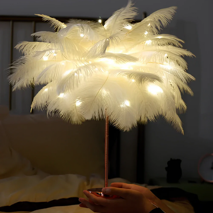 Atmosfærisk Fjær Palm Tre Lamp - LumaPalm | Skanto