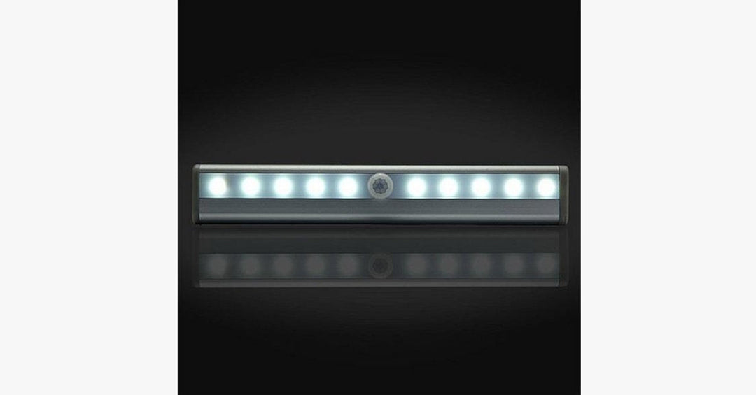 Skanto | LED Trådløs Bevegelsessensor Lyslist – Oppgrader Hjemmet Ditt!