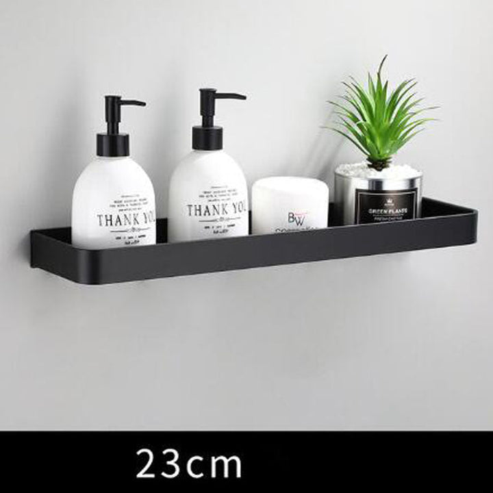 Skanto | AluSpace - Svart Space Aluminium Vegghylle
