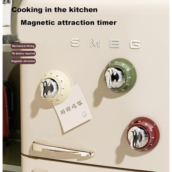 Magnetisk mekanisk kjøkkentimer Skanto