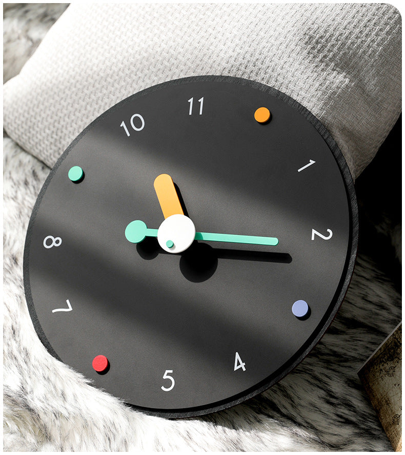 Skanto | Kunstnerisk Minimalistisk Stille Vegg Dekorativ Klokke