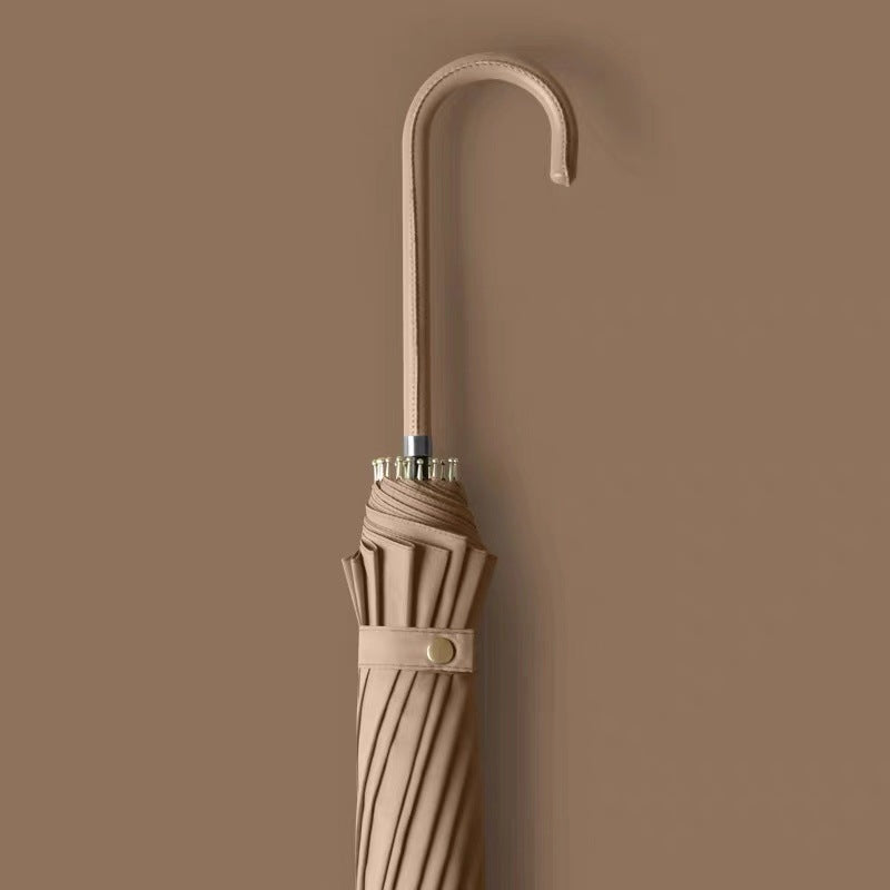 Dame elegant og robust paraply med ergonomisk grep Skanto