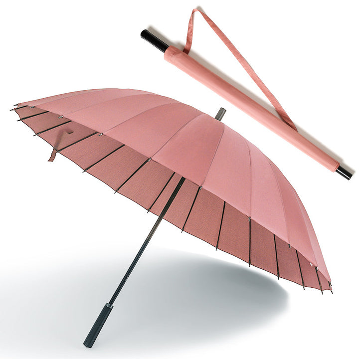 Dame elegant parasoll med stabil struktur og ergonomisk grep Skanto