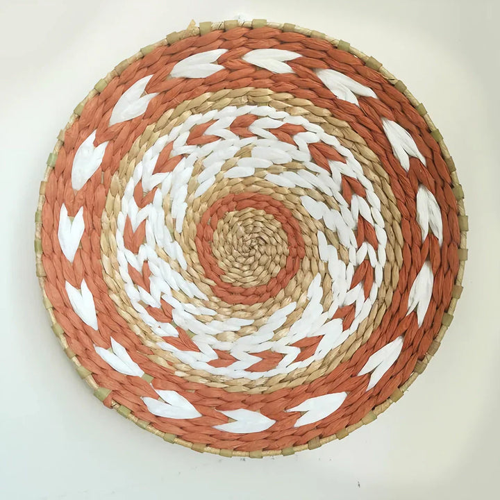 Skanto | Marokkansk Stil Rattan Veggdekorasjon for Hjemmedekorasjon