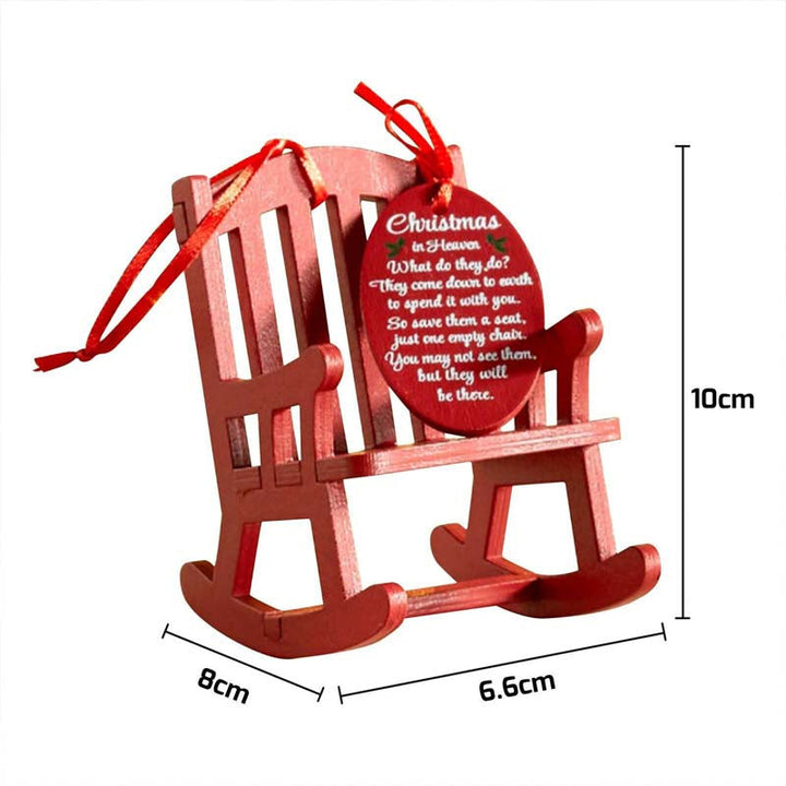 Skanto | Christmas in Heaven Rocking Chair Ornament