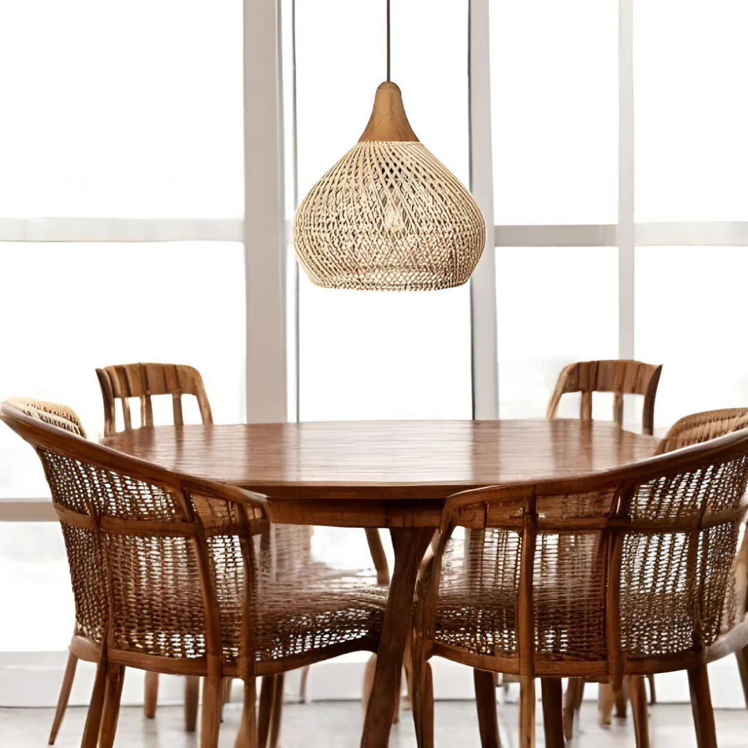 Skanto | Rattan Boho Pendellampe