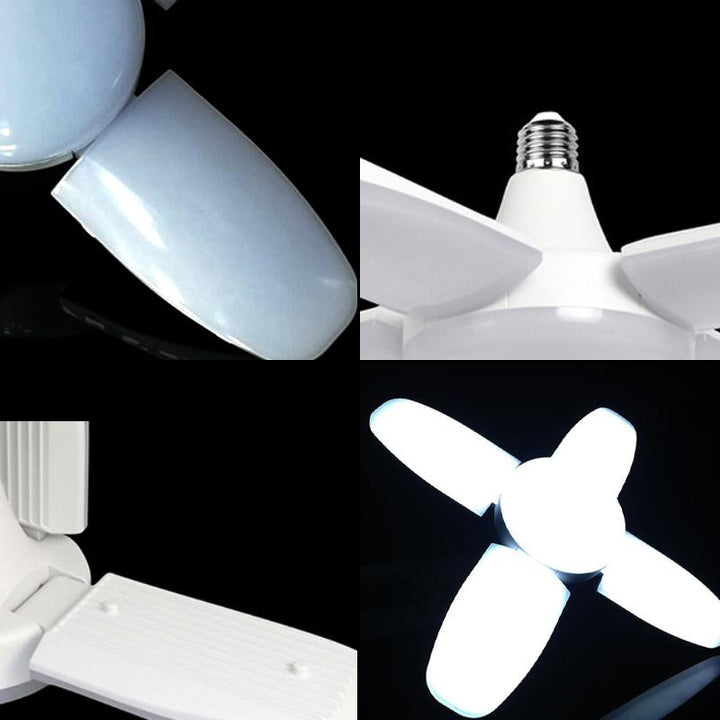 Foldbar deformert universal garasje lampe | Skanto