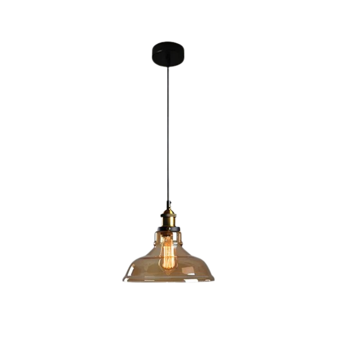 Norvo | Vintage Pendellampe Glass | Stilfull Spisebordlampe