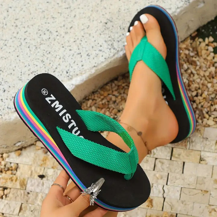 VivaStep – Fargerike flip-flopsandaler for kvinner