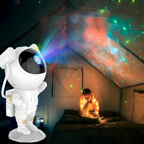 Astronaut Romlys Nattlys Skanto