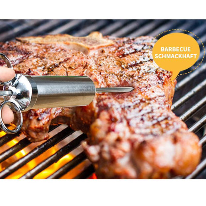 304 Marinade Injector laget av rustfritt stål for marinering av kjøtt på kjøkkenet | Skanto