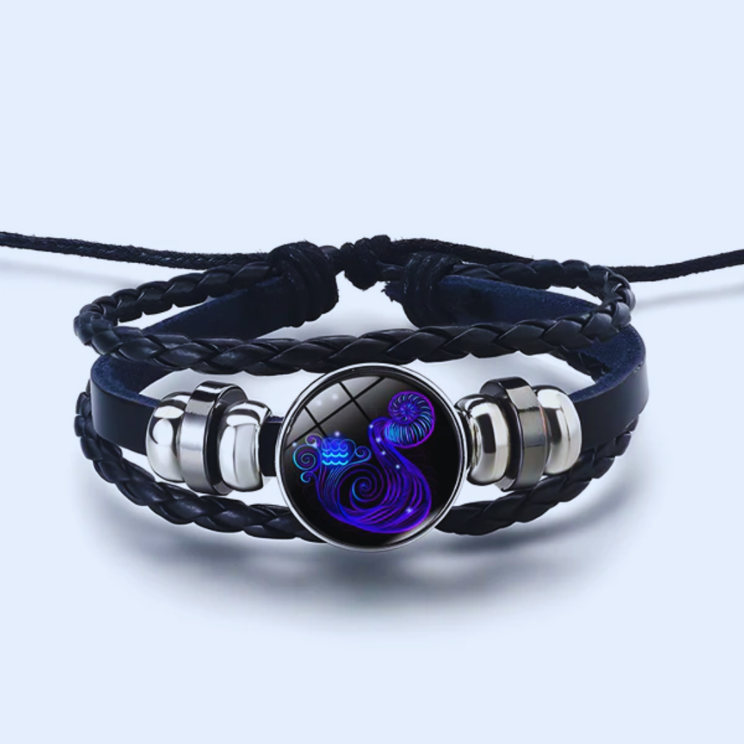 Zodiac Bracelet - Fremmer en følelse av fred og lykke Skanto