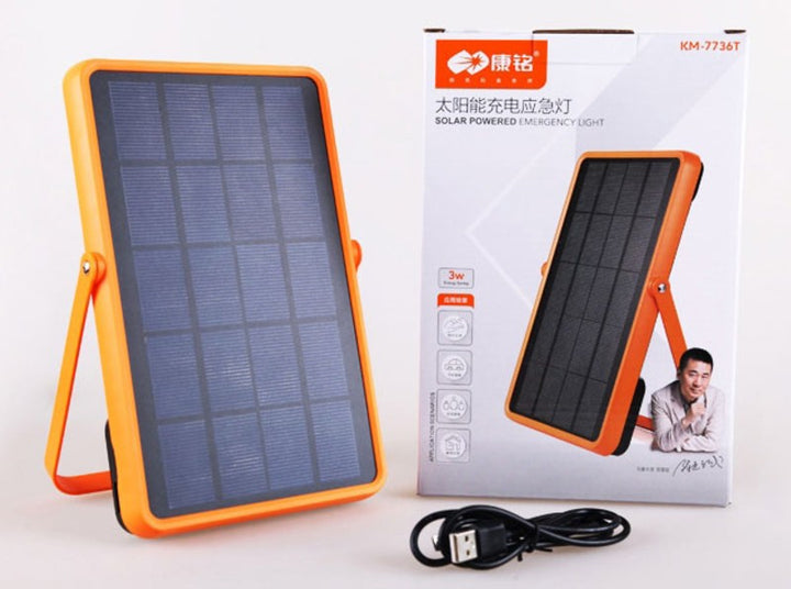 Skanto | Multifunksjonell Sollys, med 3000mAh, 2 Lystilstander & USB Oppladbar, for Hager, Utendørs, Patio, Balkong & Mer