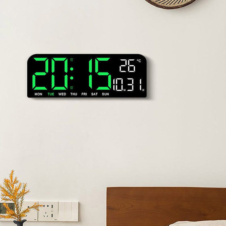 LED Digital Vekkerklokke | Skanto