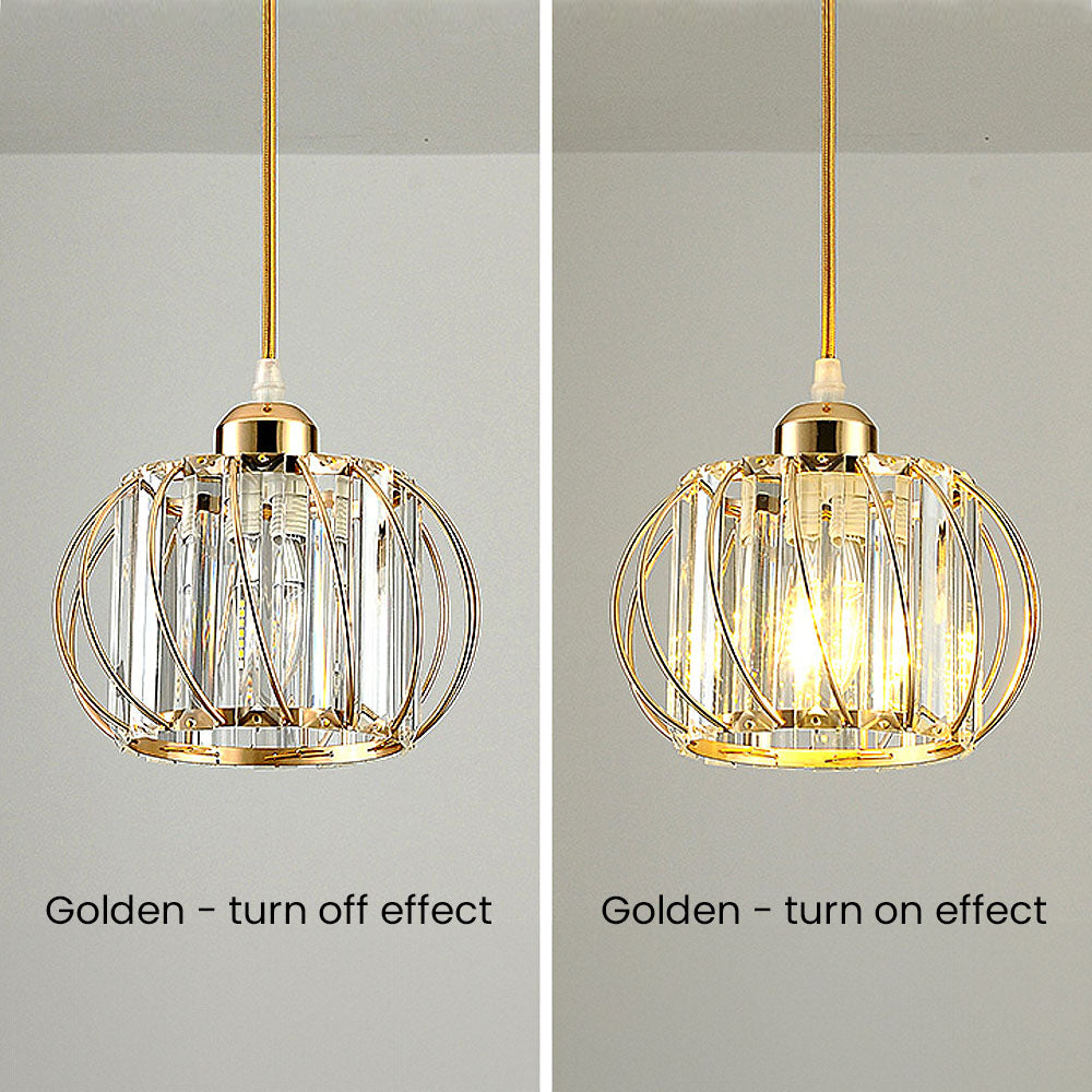 Skanto | Pendellampe svart glass kule taklampe