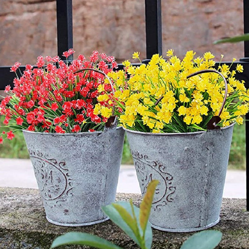 Skanto | Utendørs Kunstige Blomster (2 Bunter)