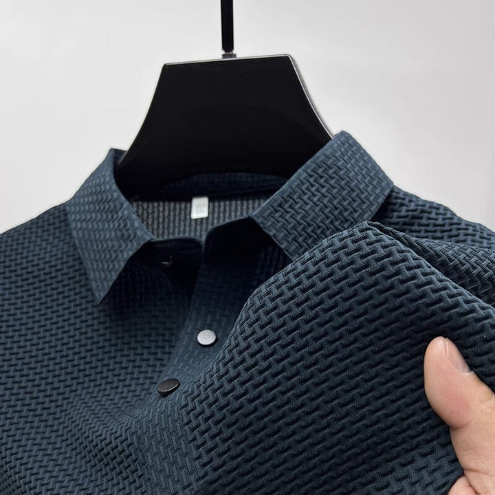 Mesh Ice Silk Korte Ermel T-skjorte | Skanto