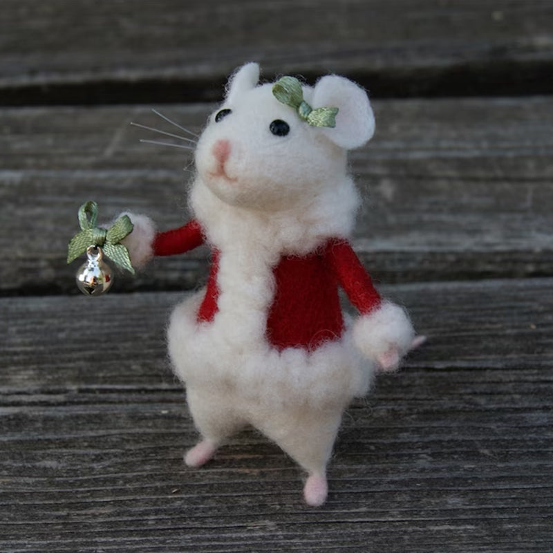 Felt Muse og Gresskar Ornament | Skanto