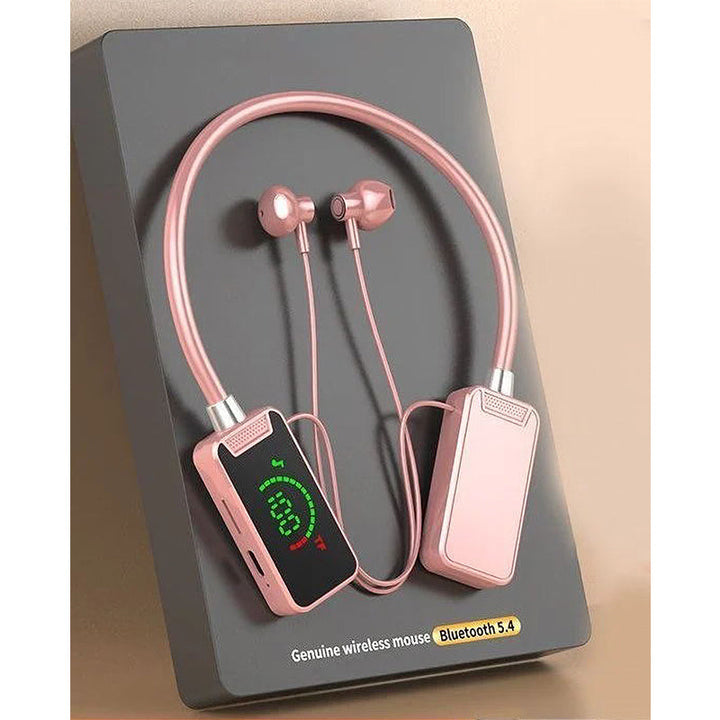 Skanto | Nakkerem Digital Skjerm Bluetooth Hodetelefoner