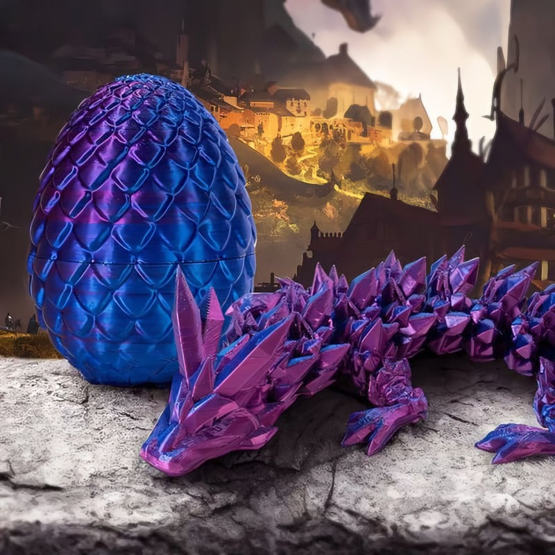 Skanto | 3D Trykt Mytologisk Drage - Begrenset Utgave