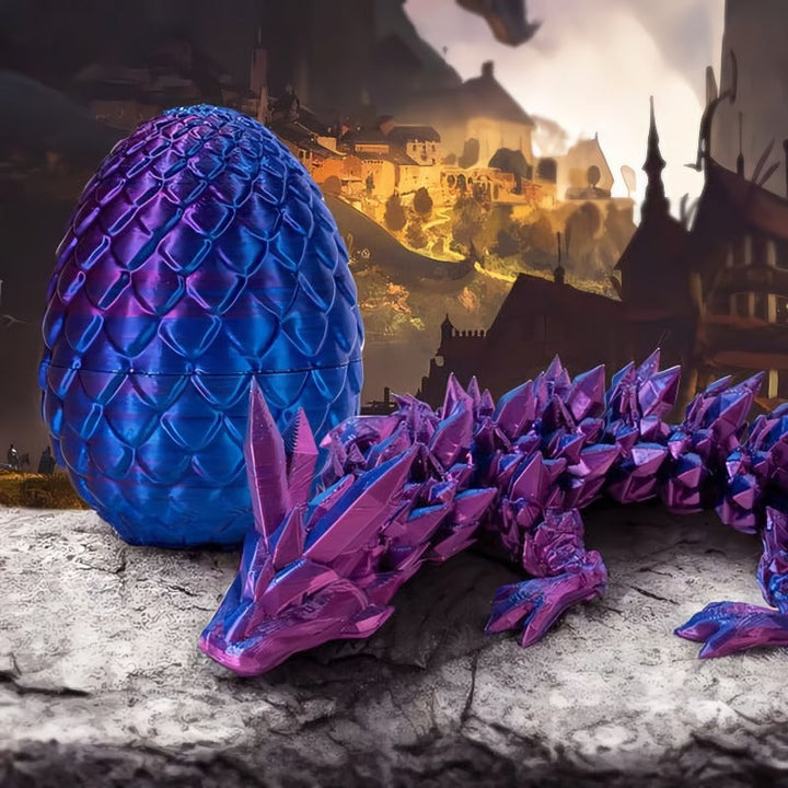 Skanto | 3D Trykt Mytologisk Drage - Begrenset Utgave