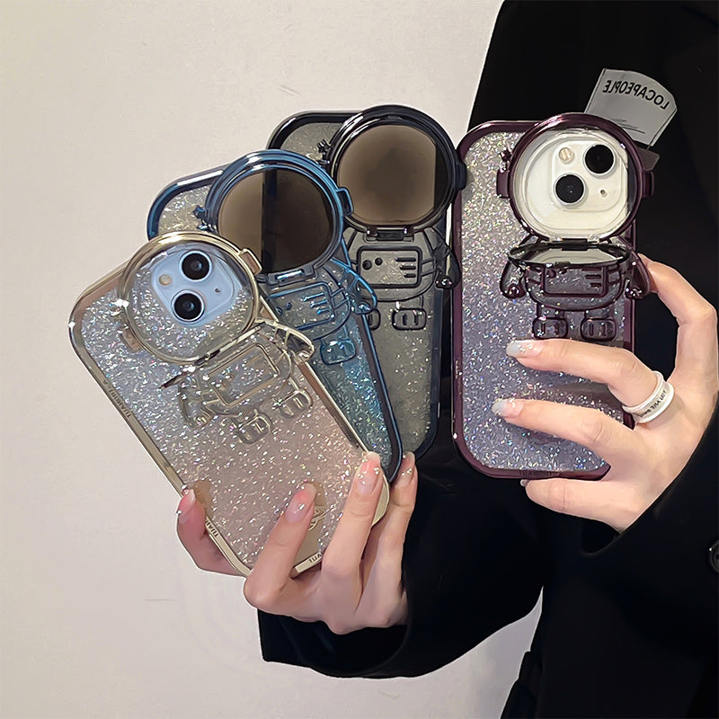 Skanto | Astronaut Bracket Case Cover For iPhone