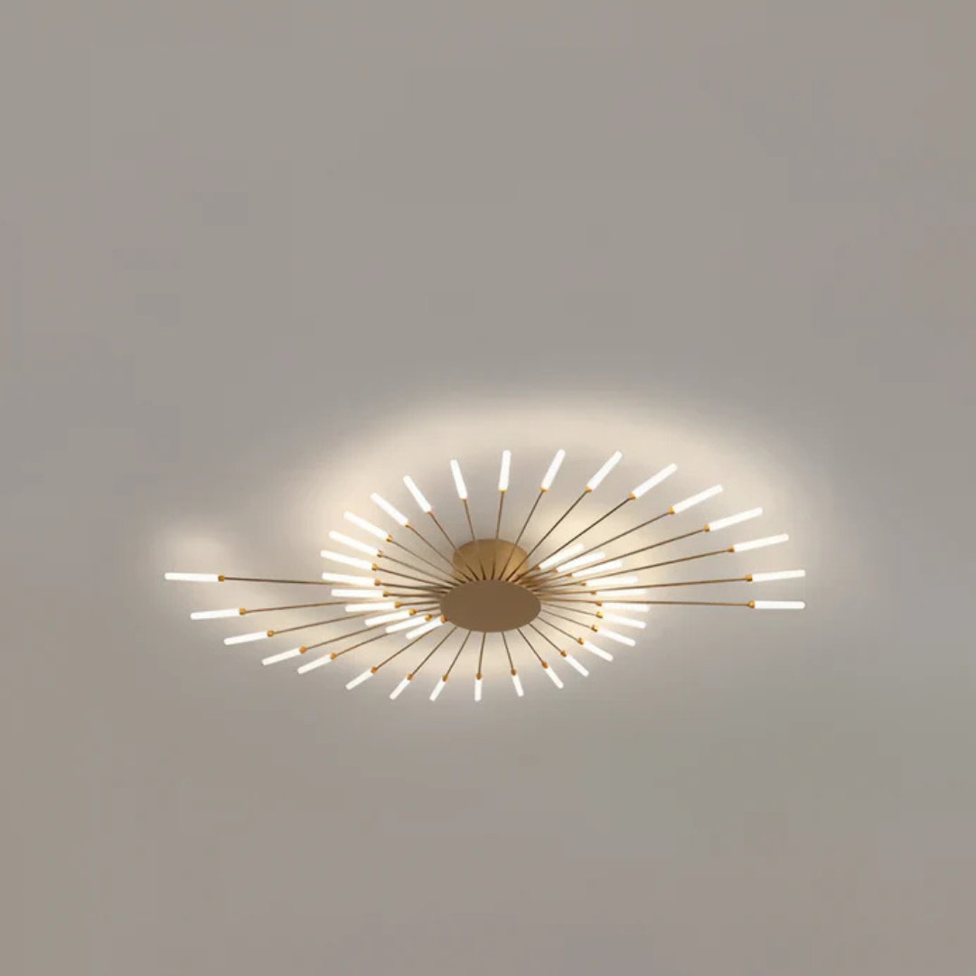 Skanto | Luksus LED Taklampe | Stilfull Takarmatur for Stue