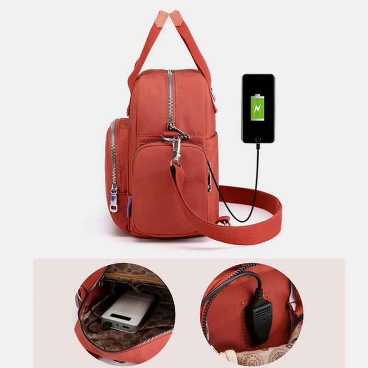 Skanto | Allsidig Ryggsekk med USB Ladekontakt