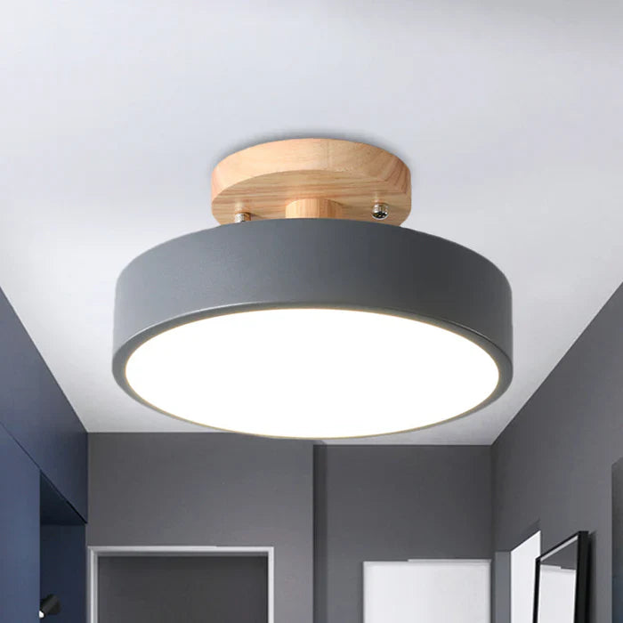 Skandinavisk LED Taklampe - NordWood | Skanto