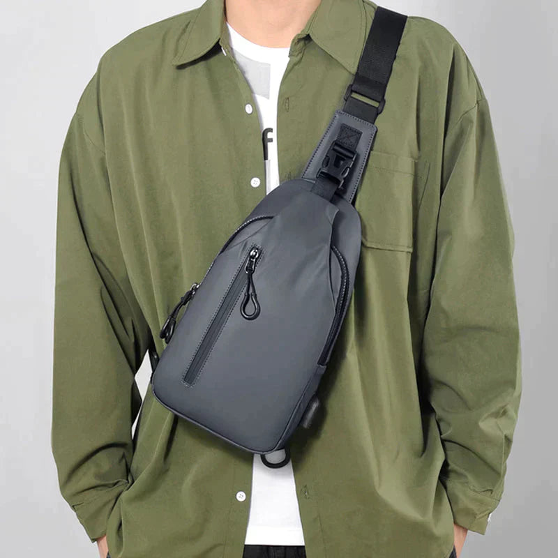 Skanto | UrbanShield Vanntett Crossbody Bag med Tyverisikker Design