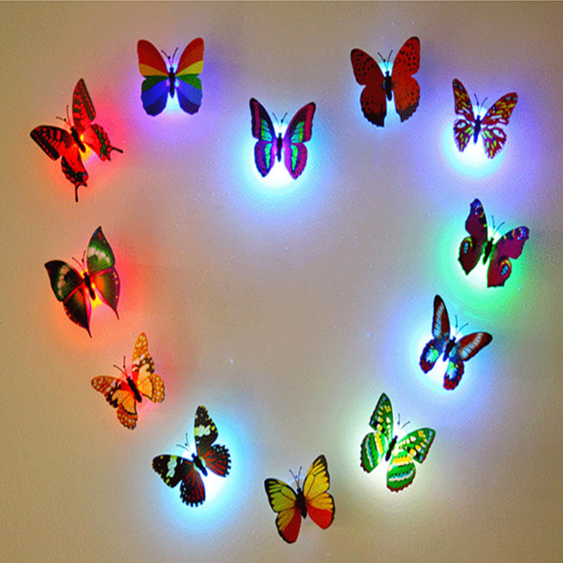 Skanto | 3D LED Sommerfugl Dekorasjon Nattlys