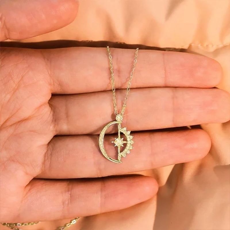 Skanto | Måne Og Stjerne Necklace