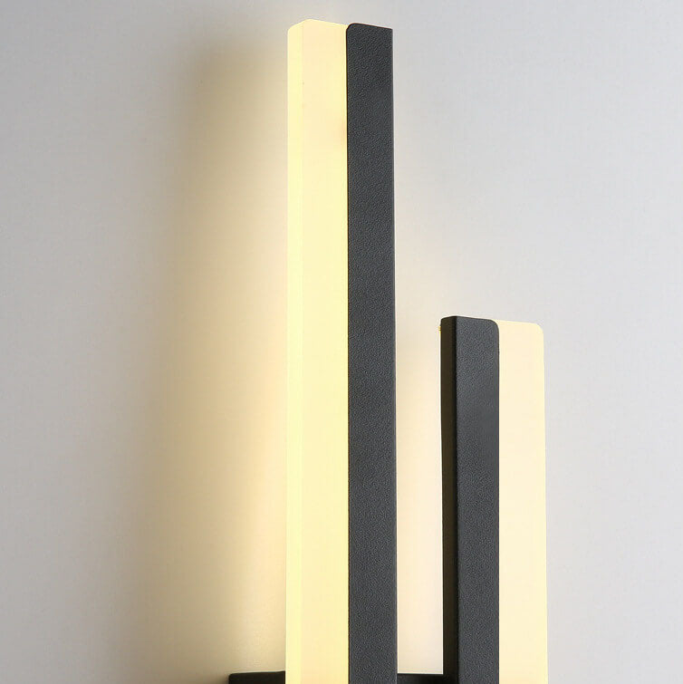 Skanto | LuxLine Moderne LED Vegglampe | Minimalistisk Design | Jern & Akryl | Dimmbar Lys