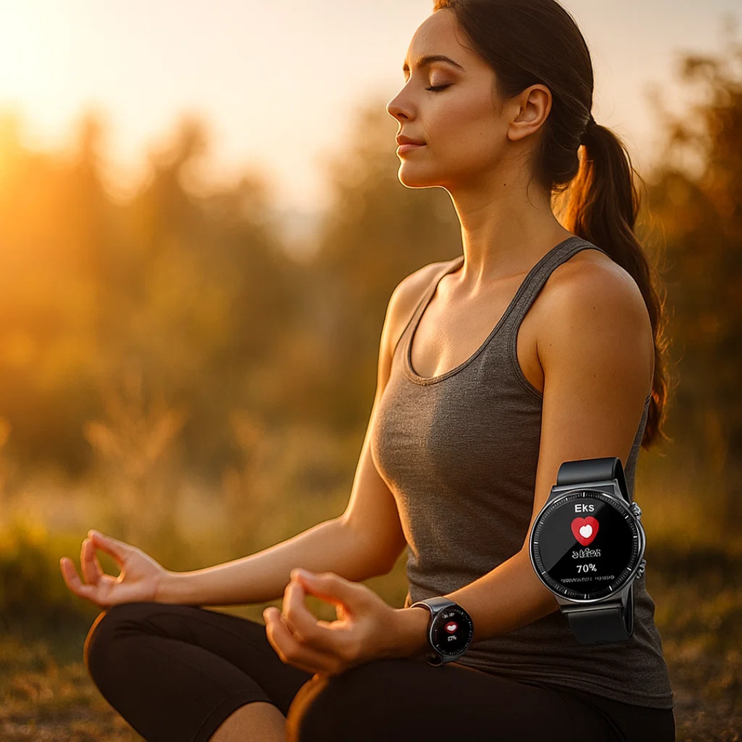 Skanto | CardioSense – Medisinsk ECG Smartwatch med Osram-sensor og 24/7 helsesporing
