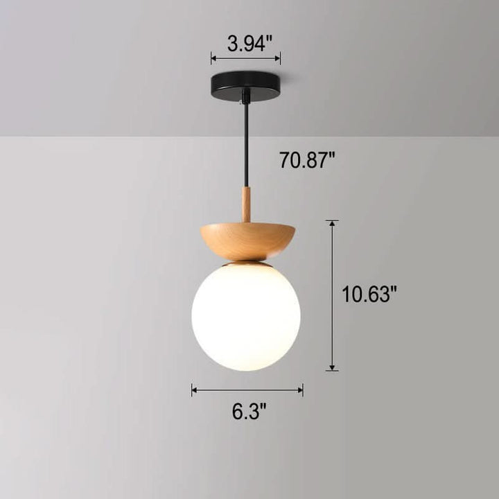 Skanto | Japansk LED Taklampe med Fargemodi