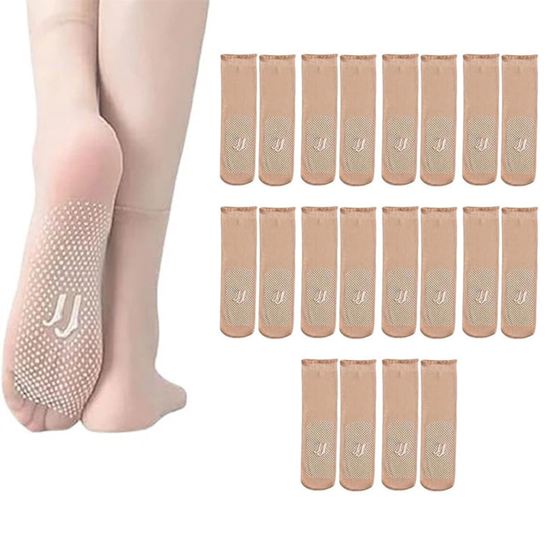 Skanto | Ultratykk non-slip ankelstrømper – pustende og elegant for hverdagsbruk