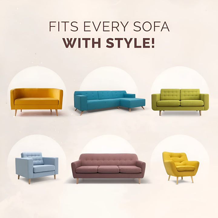 Skanto | Modern Bloom Vendbar Sofatrekk