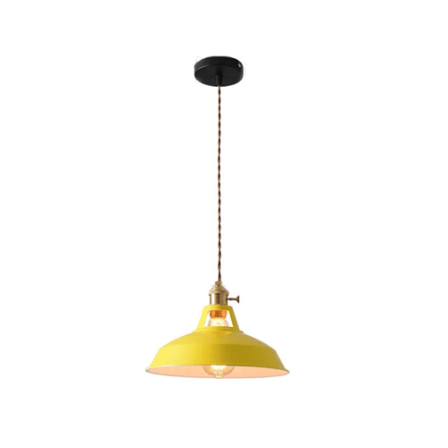 Skanto | Vintage pastell pendellampe - Metallisk eleganse - Myk atmosfære