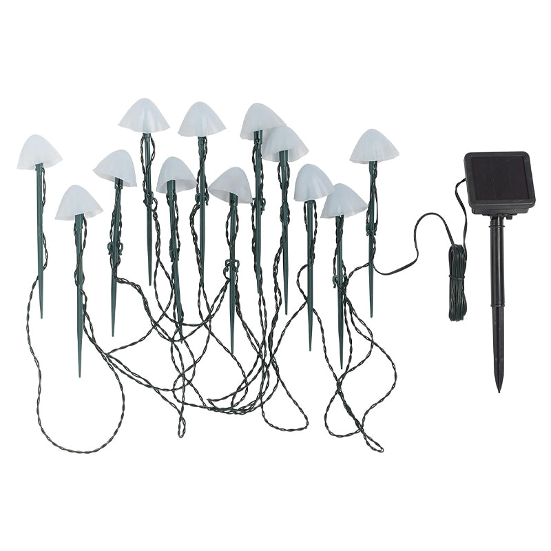 Skanto | LED Solcelle Lyskjede Bakke Stake Sopplamper