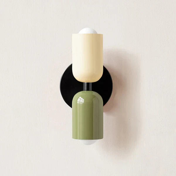 Skanto | DualGlow Dobbel LED Vegglampe i Moderne Design – For Stilig Belysning