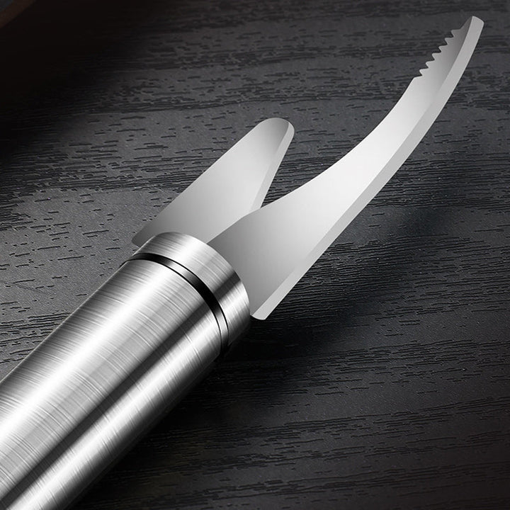 Skanto | 5 i 1 Multifunksjonell Reker Line Fish Maw Kniv