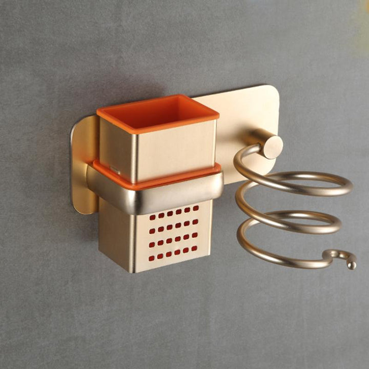 Skanto | Bad Aluminium multifunksjonell hårføner holder