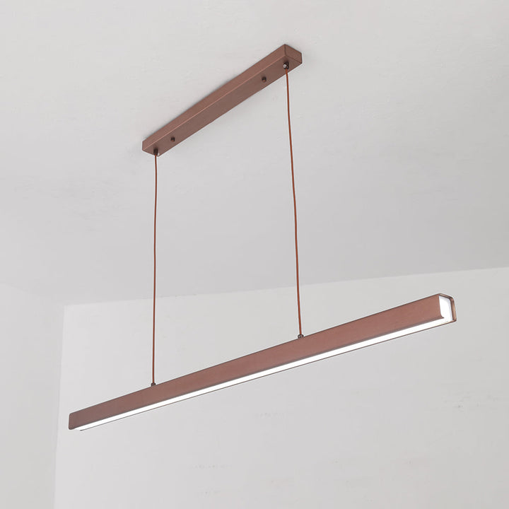 Skanto | Moderne LED Taklampe – Industriell Stil med Skinndetaljer