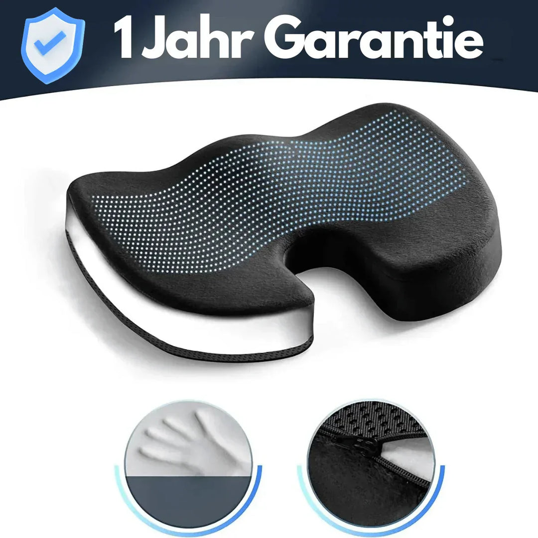 Skanto | Ergonomisk 4D Komfort Setepute med Ortopedisk Støtte