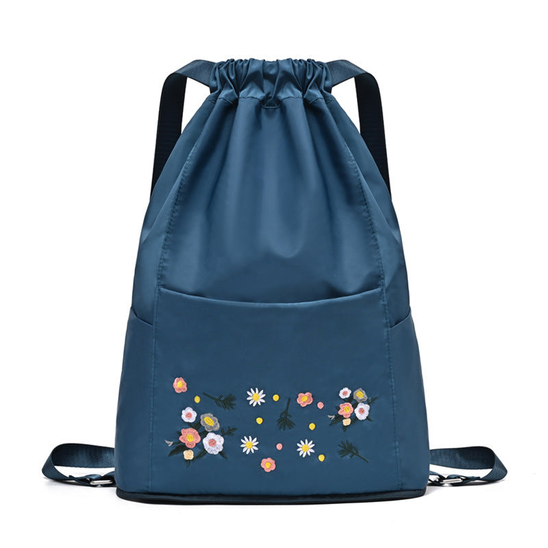 Skanto | Enkel brodert snorveske for yoga
