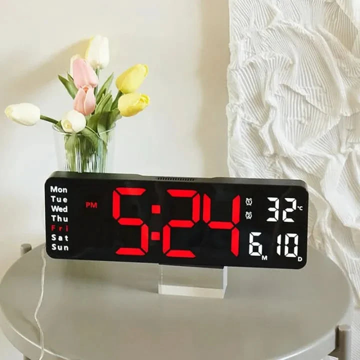 Skanto | ARIS - Digital klokke med nattlys Funksjoner