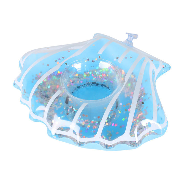Dame Inflatable Pool Ring med Blomster Mønster Skanto